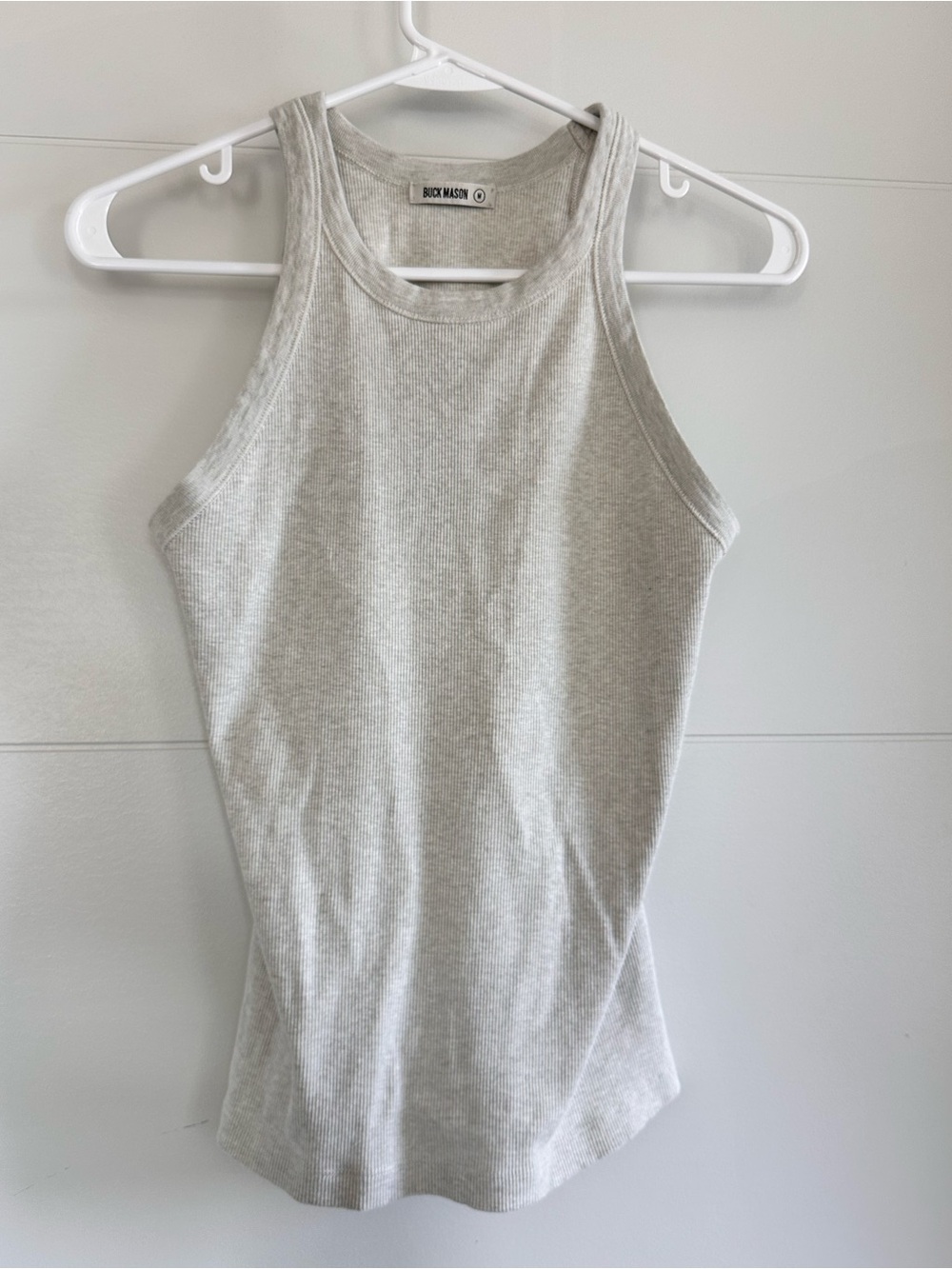 buck mason surplus rib scoop neck tank
